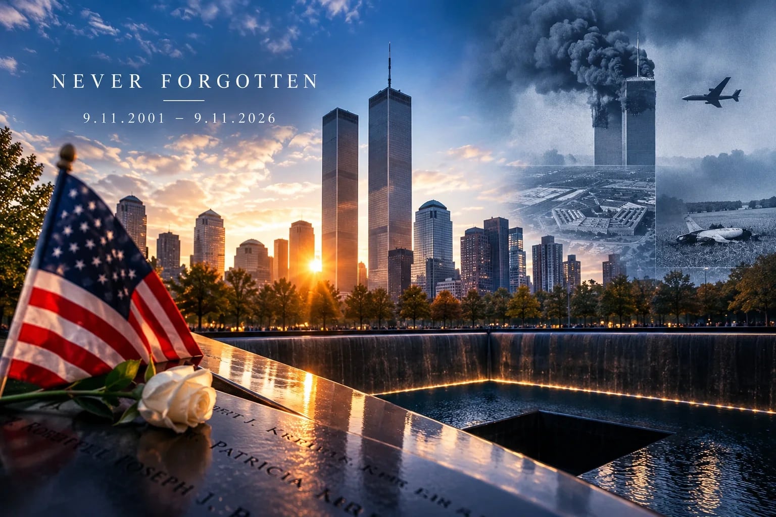 25 Years After 9/11: America Remembers Nearly 3,000 Victims